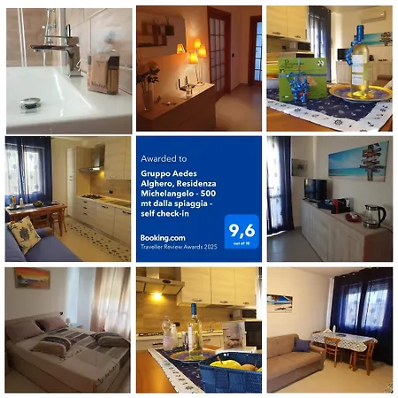 Appartement Gruppo Aedes Alghero, Residenza Michelangelo - 500 Mt Dalla *